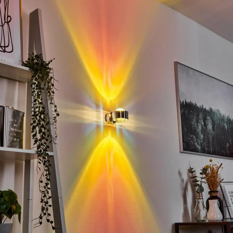 Applique murale Sapri Chrome, 1 lumière