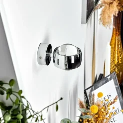 Applique murale Sapri Chrome, 1 lumière