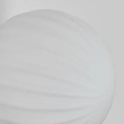 Applique murale - Verre 10 cm Chehalis Blanc, 1 lumière