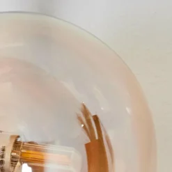 Applique murale - Verre Chehalis Ambre, 2 lumières
