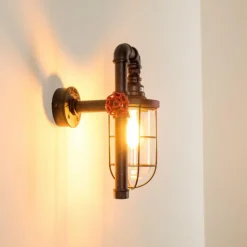 Applique murale Amal Transparent, 1 lumière