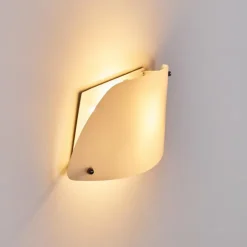 Applique murale Anzio Blanc, 1 lumière