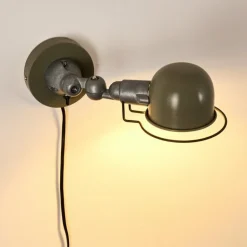 Applique murale Arild Vert, Argenté, 1 lumière