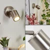 Applique murale Autilla LED Nickel mat, 1 lumière