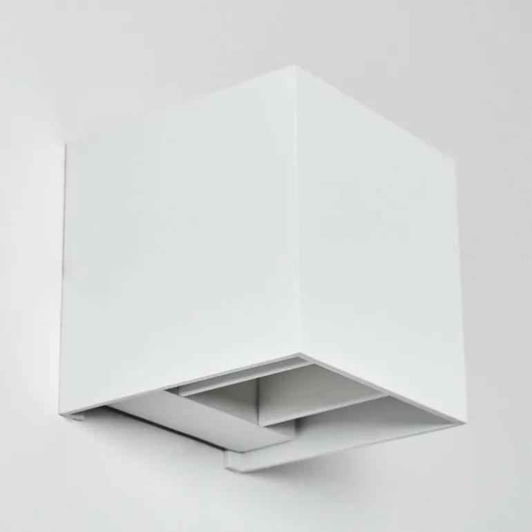 Applique murale Badajoz Blanc, 1 lumière