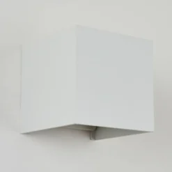 Applique murale Badajoz Blanc, 1 lumière