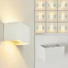Applique murale Badajoz Blanc, 1 lumière