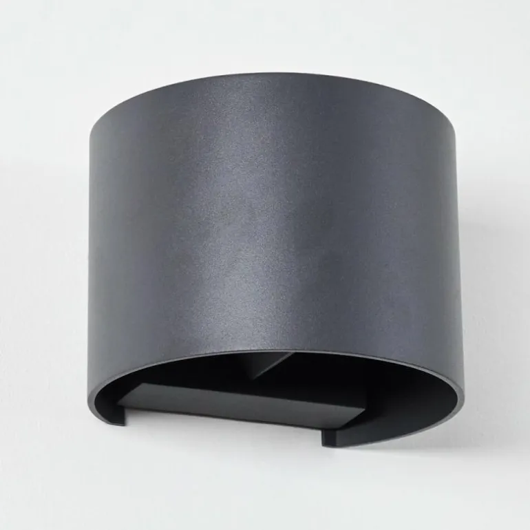 Applique murale Badajoz LED Anthracite, 1 lumière