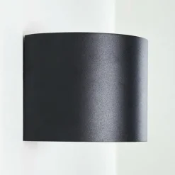 Applique murale Badajoz LED Cuivre, Noir, 1 lumière