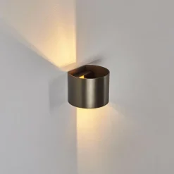 Applique murale Badajoz LED Brun, 1 lumière