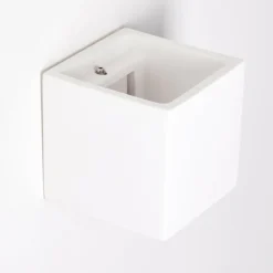 Applique murale Braslo Blanc, 1 lumière