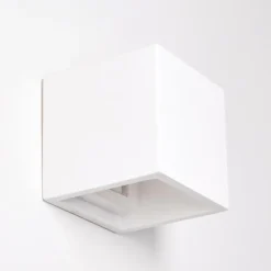 Applique murale Braslo Blanc, 1 lumière