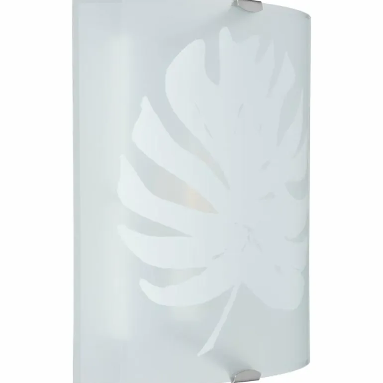Applique murale Brilliant Uja Argenté, 1 lumière