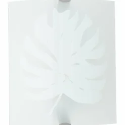 Applique murale Brilliant Uja Argenté, 1 lumière