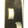 Applique murale Brilliant Elysee Acier inoxydable, 1 lumière
