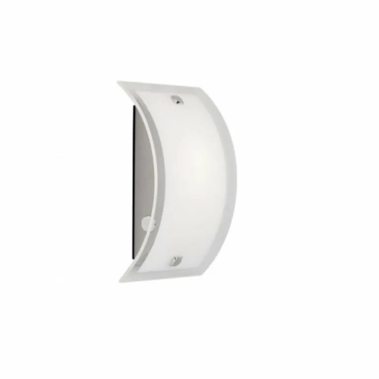 Applique murale Brilliant Elysee Acier inoxydable, 1 lumière