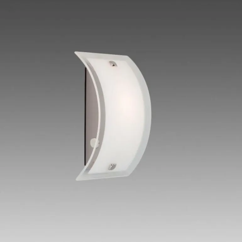 Applique murale Brilliant Elysee Acier inoxydable, 1 lumière