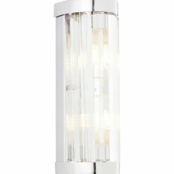 Applique murale Brillliant Lemont Argenté, 2 lumières