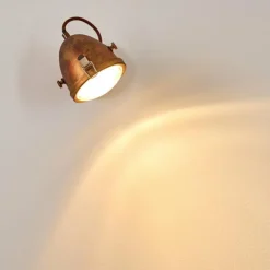 Applique murale Butikon Rouille, 1 lumière