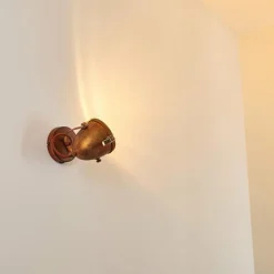 Applique murale Butikon Rouille, 1 lumière