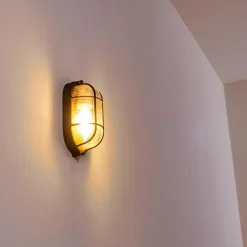 Applique murale Catawba Rouille, 1 lumière