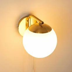 Applique murale Chemung Laiton, 1 lumière
