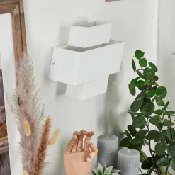 Applique murale Chipo Blanc, 1 lumière