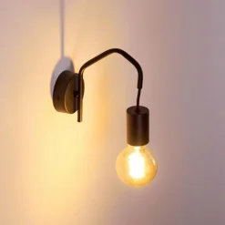 Applique murale Cuyama Noir, 1 lumière