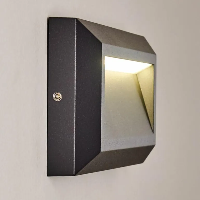 Applique murale d'extérieur Alkmaar LED Anthracite, 1 lumière