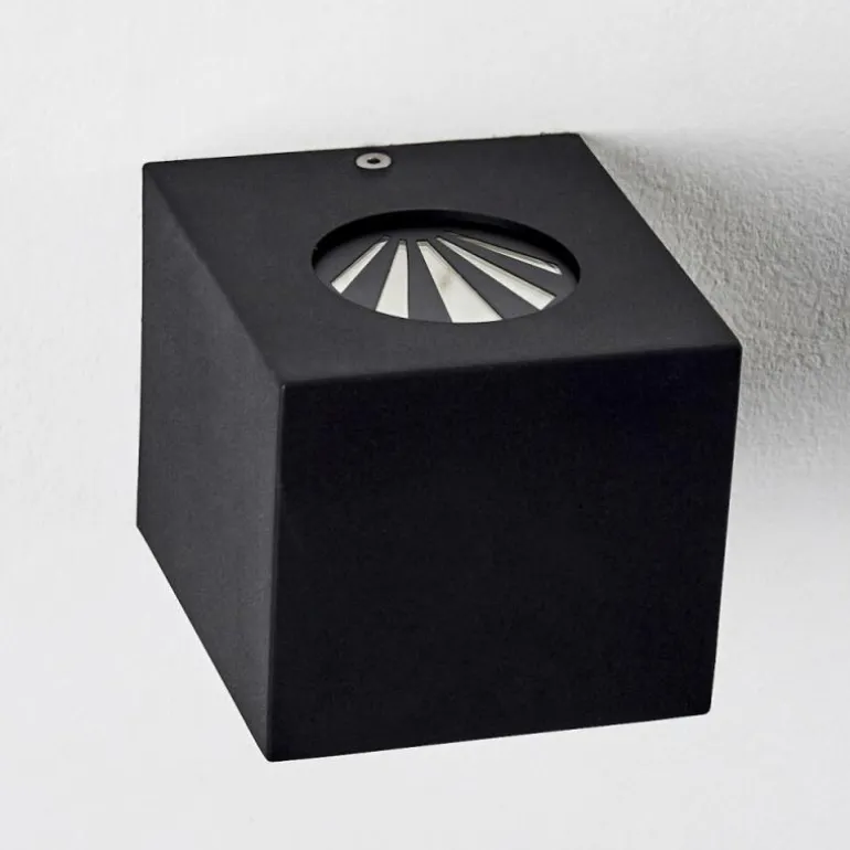Applique murale d'extérieur Jonava LED Noir, 2 lumières
