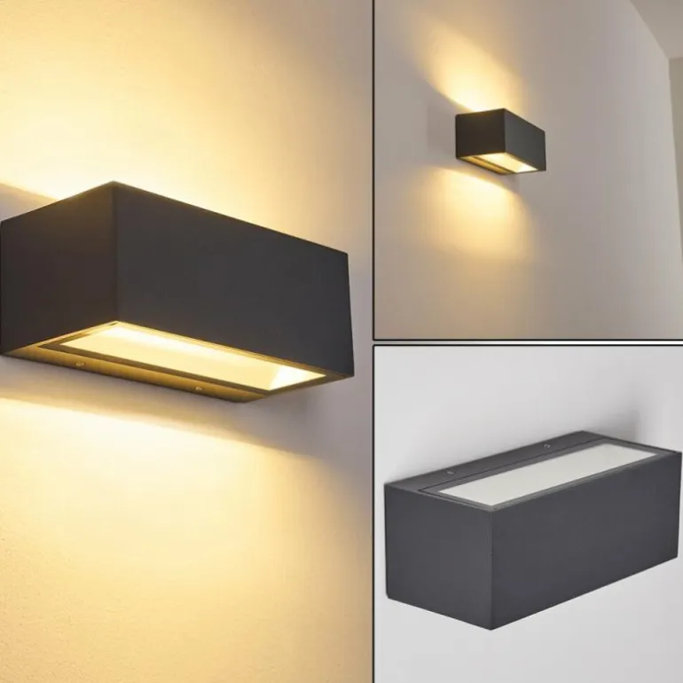 Applique murale d'extérieur Spidern LED Aluminium, 1 lumière