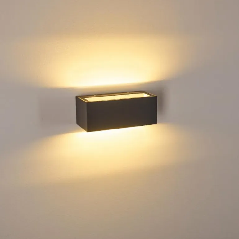 Applique murale d'extérieur Spidern LED Aluminium, 1 lumière