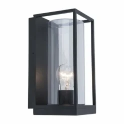 Applique murale d'extérieur Lutec Flair Anthracite, 1 lumière