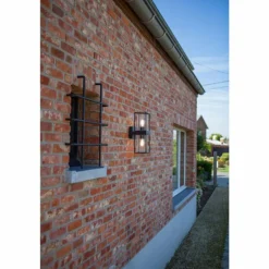 Applique murale d'extérieur Lutec Flair Anthracite, 2 lumières