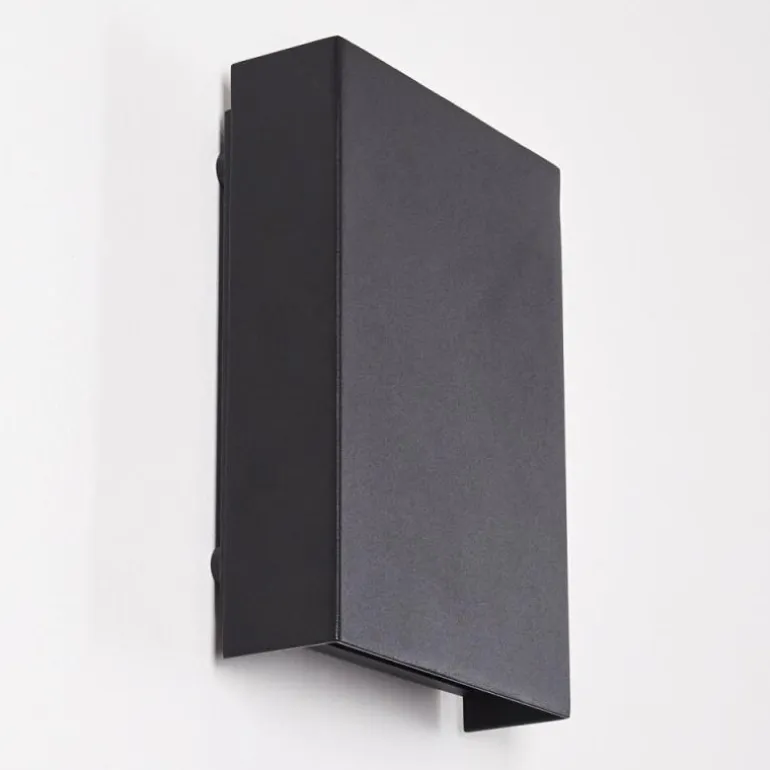 Applique murale d'extérieur Benin LED Noir, 2 lumières