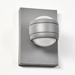 Applique murale d'extérieur Arsego LED Gris, 2 lumières