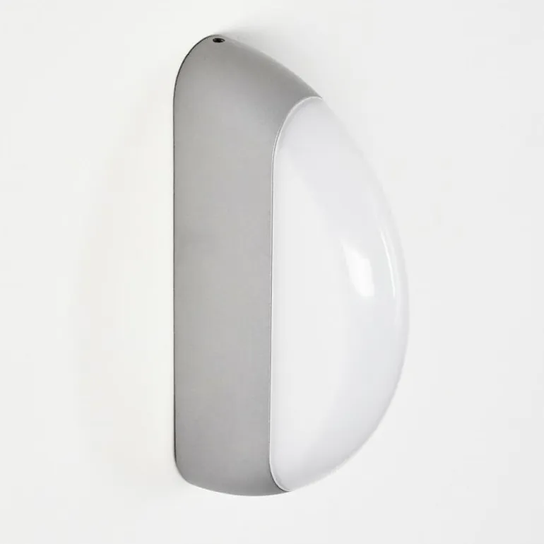 Applique murale d'extérieur Arvier LED Gris, 1 lumière