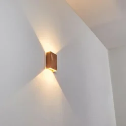 Applique murale d'extérieur Benin LED Cuivre, 1 lumière
