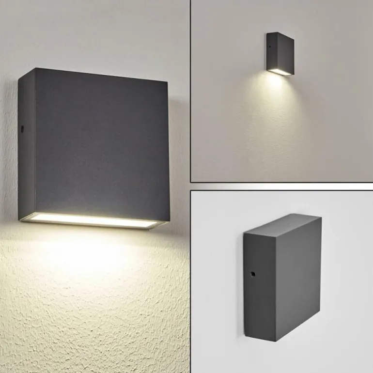 Applique murale d'extérieur Spidern LED Anthracite, 1 lumière