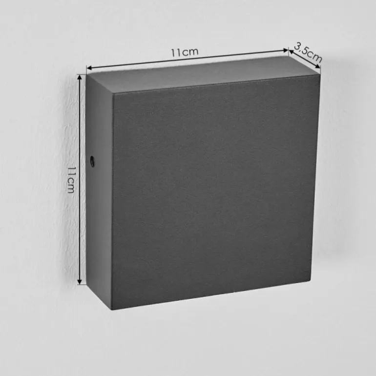Applique murale d'extérieur Spidern LED Anthracite, 1 lumière