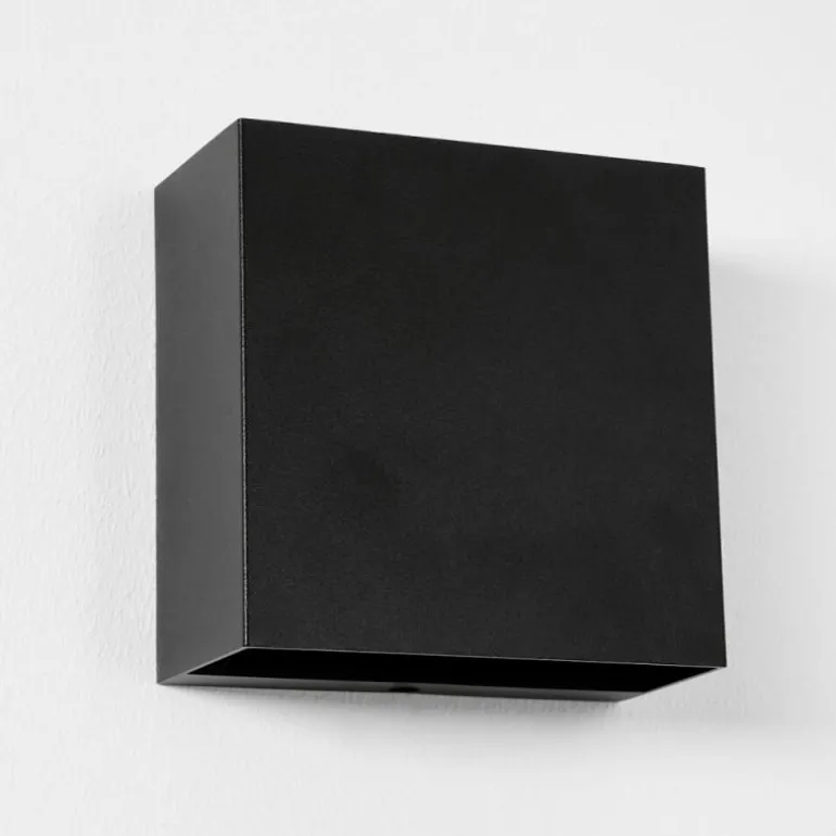 Applique murale d'extérieur Spidern LED Noir, 1 lumière