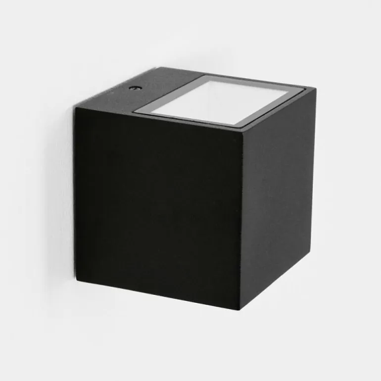 Applique murale d'extérieur Spidern LED Noir, 1 lumière