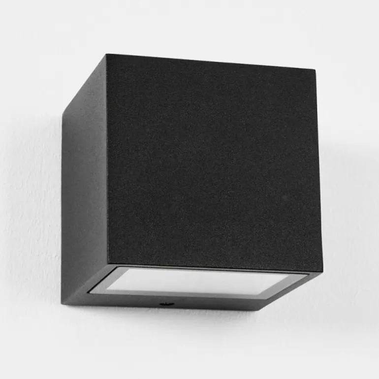 Applique murale d'extérieur Spidern LED Noir, 1 lumière
