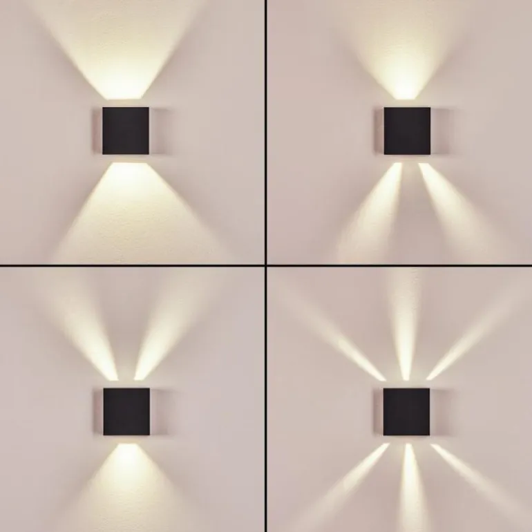 Applique murale d'extérieur Spidern LED Anthracite, 1 lumière