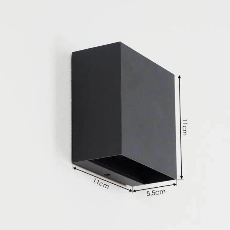 Applique murale d'extérieur Spidern LED Anthracite, 1 lumière