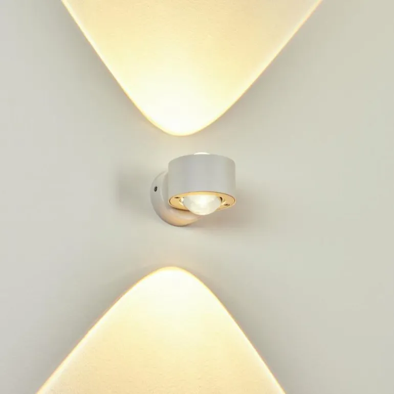 Applique murale d'extérieur Andersro LED Blanc, 2 lumières