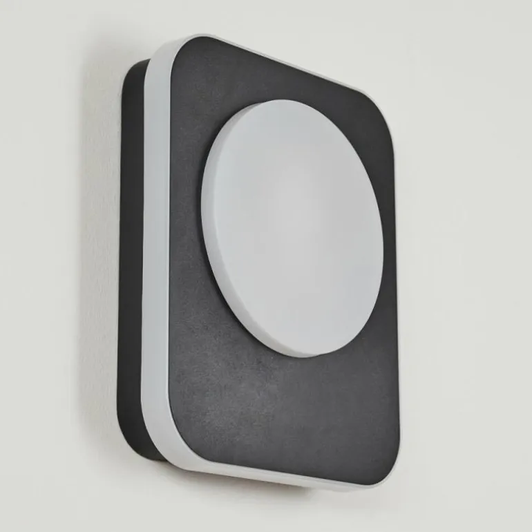 Applique murale d'extérieur Haga LED Noir, 1 lumière