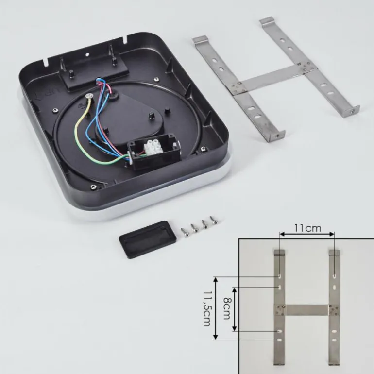Applique murale d'extérieur Haga LED Noir, 1 lumière