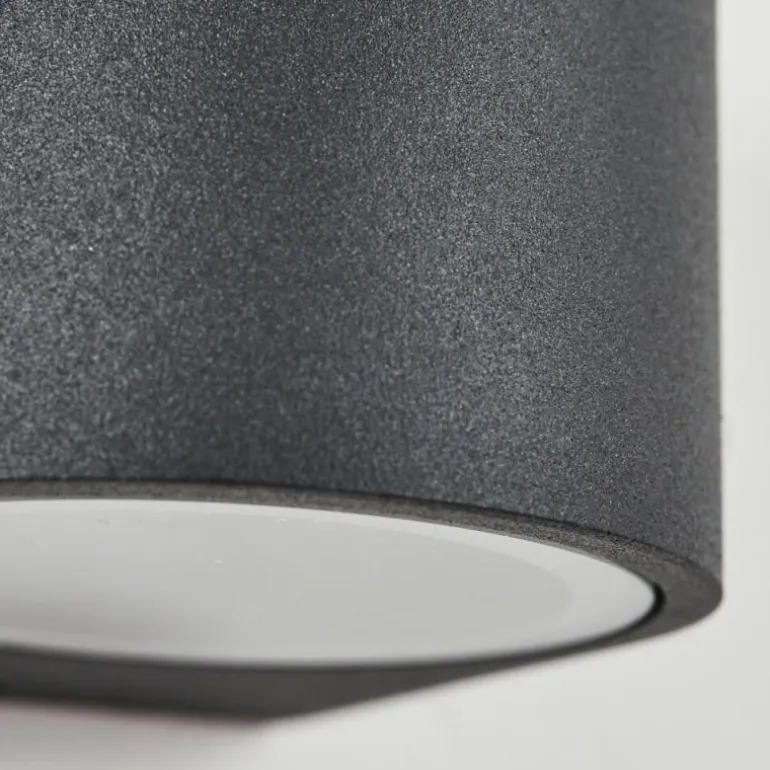 Applique murale d'extérieur Skaabu Noir, Blanc, 2 lumières