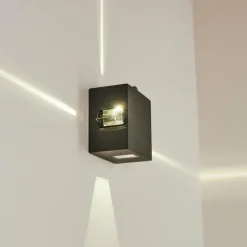 Applique murale d'extérieur Bedou LED Anthracite, 1 lumière